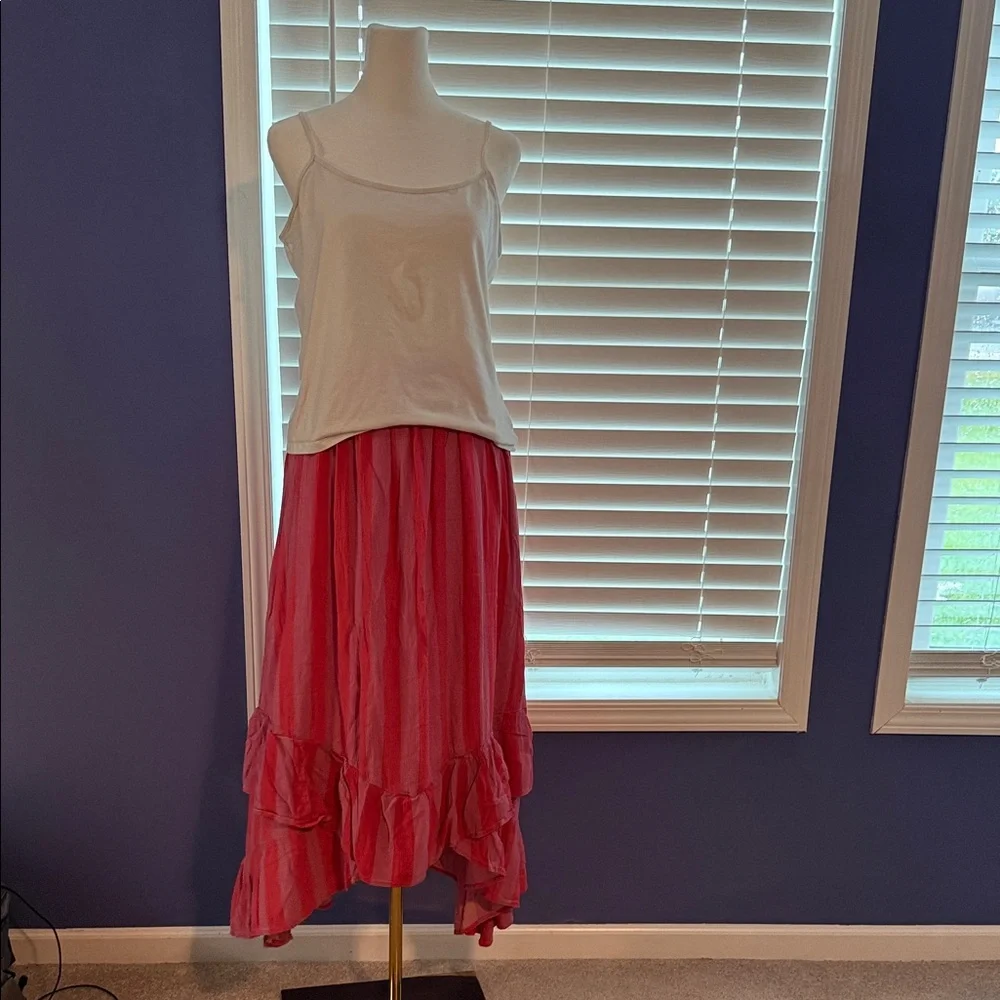 SO High-Low Pink Skirt - Picture 1 of 4